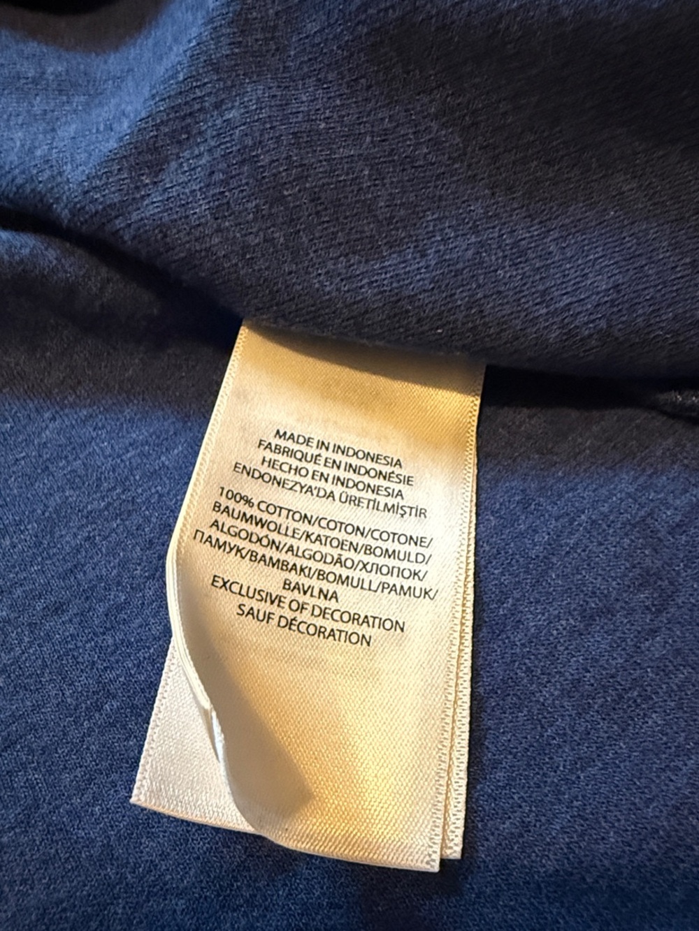 Polo Ralph Lauren Royal Blue Estate Rib Quarter Zip Cotton Micro Rib Sweater - Picture 4 of 4